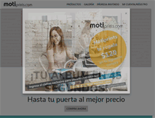 Tablet Screenshot of motiprints.com